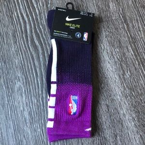 purple nba socks